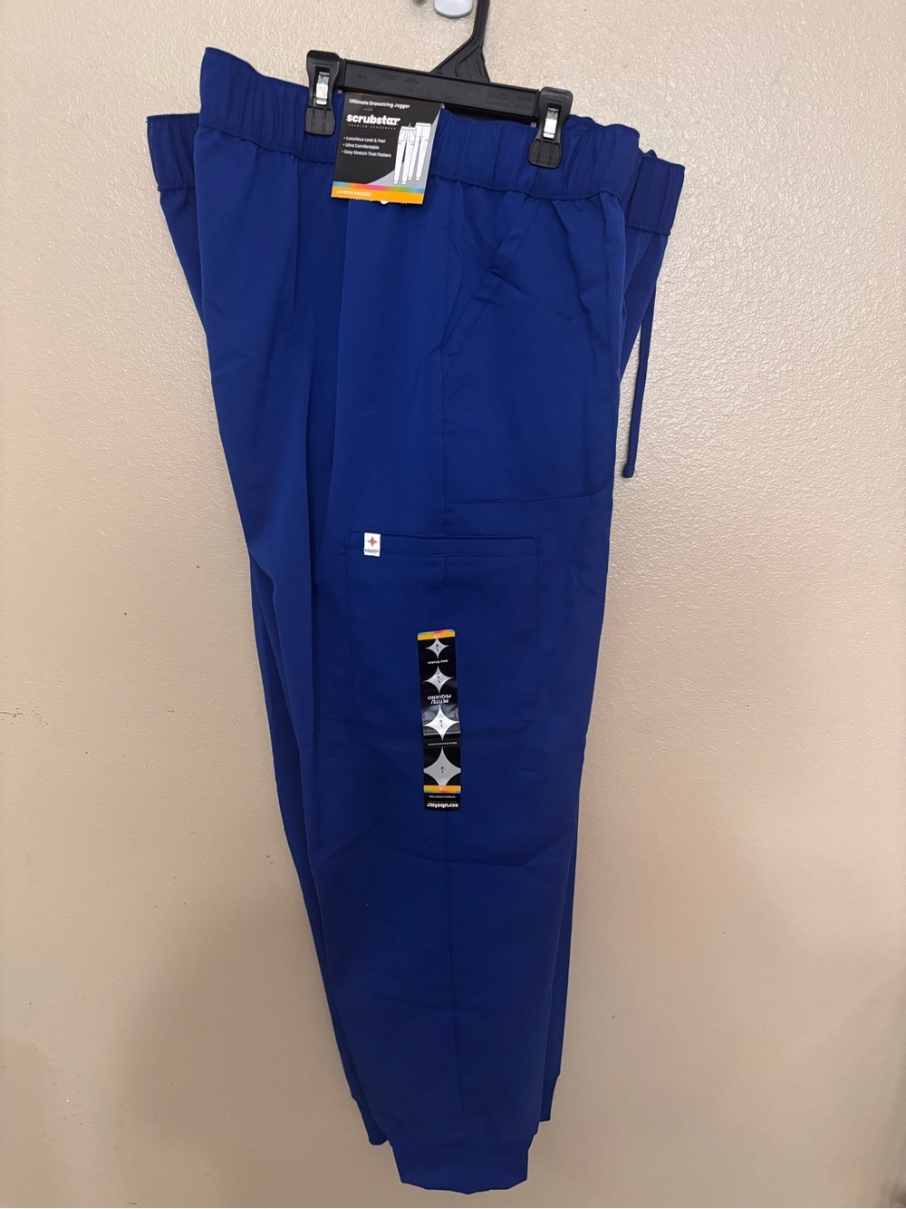 Scrubstar Women’s  Royal Blue Cargo Scrub Pants